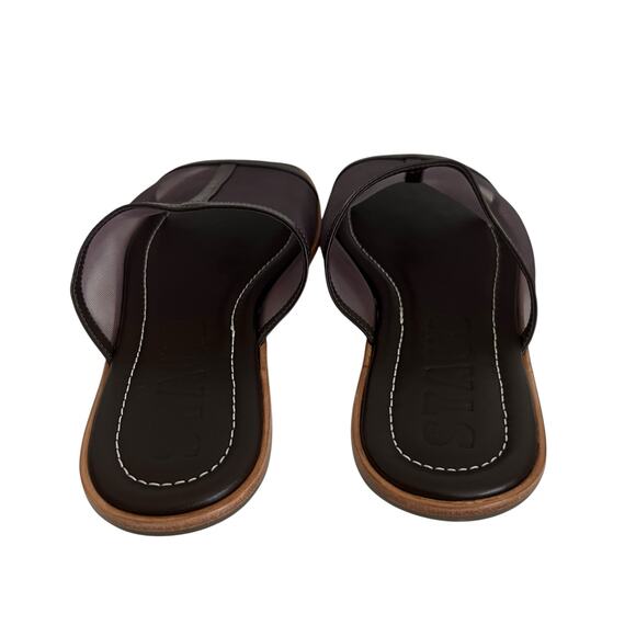 STAUD Alessandra Mesh Slide On Espresso Sandals Size 41 - Picture 4 of 9